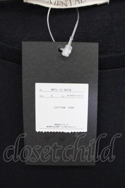 画像6: MENTAL / 刺繍入りBIG Tシャツ L ブラック T-24-07-05-020-ME-ts-YM-ZT020 (6)