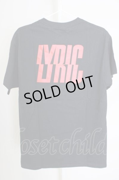 画像2: MARDI GRAS(SADS清春) / LYRIC Tシャツ M ブラック T-24-07-05-021-el-ts-YM-ZT416 (2)