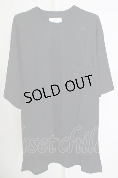 画像1: Moonage Devilment(清春) / Tシャツ.コットンポケットオーバー 44 ブラック T-24-07-05-022-Mo-ts-YM-ZT (1)