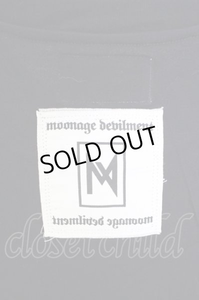 画像8: Moonage Devilment(清春) / Tシャツ.コットンポケットオーバー 44 ブラック T-24-07-05-022-Mo-ts-YM-ZT (8)