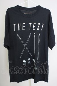 KIYOHARU / test one Tシャツ  ブラック T-24-07-05-023-el-ts-YM-ZT020