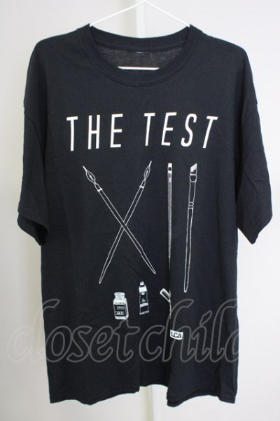 画像1: KIYOHARU / test one Tシャツ  ブラック T-24-07-05-023-el-ts-YM-ZT020