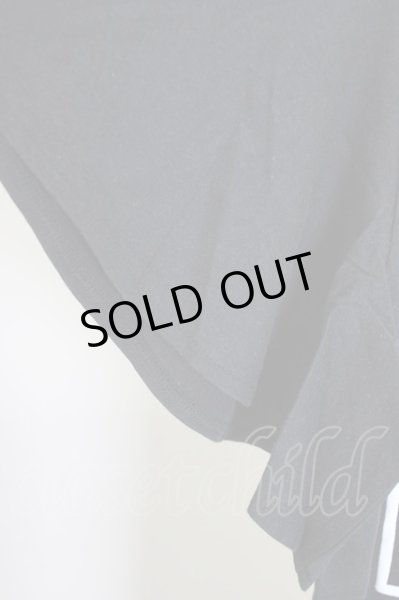 画像4: Moonage Devilment（清春） / 【タグ付き】H.A.D.R.I print　Tシャツ F ブラック T-24-07-05-024-el-ts-YM-ZT416 (4)