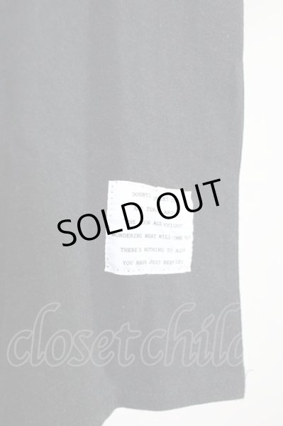 画像5: Moonage Devilment（清春） / 【タグ付き】H.A.D.R.I print　Tシャツ F ブラック T-24-07-05-024-el-ts-YM-ZT416 (5)