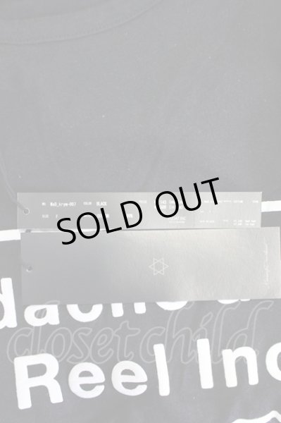 画像7: Moonage Devilment（清春） / 【タグ付き】H.A.D.R.I print　Tシャツ F ブラック T-24-07-05-024-el-ts-YM-ZT416 (7)