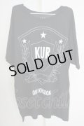 KUROYUME / エンブレムBIGTシャツ M ブラック T-24-07-05-028-KU-ts-YM-ZT417