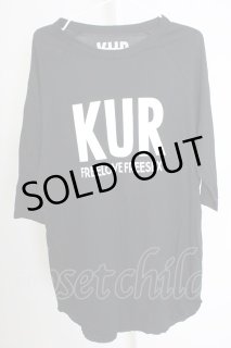 KUROYUME / アンディ君プリントTシャツ チャコール T-24-07-05