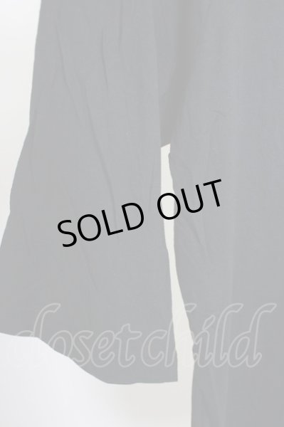 画像4: KUROYUME / KUR 五分袖カットソー M ブラック T-24-07-05-031-KU-ts-YM-ZT (4)