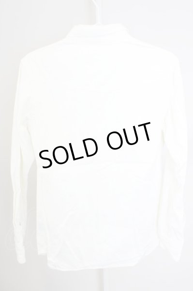 画像2: Moonage Devilment（清春） / デニムウエスタンシャツ 44 ホワイト T-24-07-05-037-el-sh-YM-ZT161 (2)