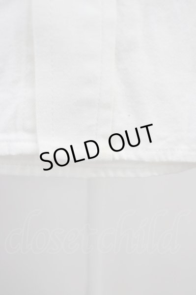 画像8: Moonage Devilment（清春） / デニムウエスタンシャツ 44 ホワイト T-24-07-05-037-el-sh-YM-ZT161 (8)