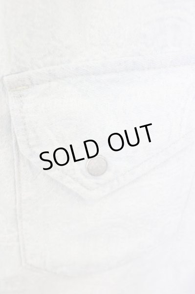 画像4: Moonage Devilment（清春） / ペイズリーエンボスデニムウエスタンシャツ 44 ライトブルー T-24-07-05-038-el-sh-YM-ZT417 (4)