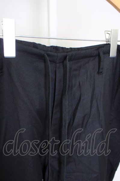 画像3: Moonage Devilment（清春） / ポリウールフリーウエストパンツ F ブラック T-24-07-05-042-el-pa-YM-ZT161 (3)