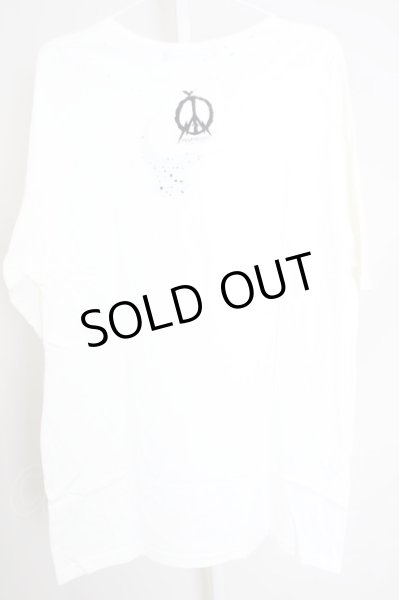 画像2: Moonage Devilment（清春） / xPROPA9ANDA Tシャツ 46 ホワイト T-24-07-05-007-el-ts-YM-ZT (2)