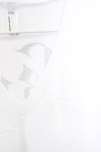 画像3: KUROYUME / バックプリントVネックTシャツ M ホワイト T-24-07-05-008-KU-ts-YM-ZT072 (3)