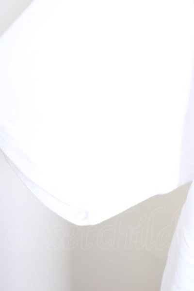 画像4: KUROYUME / バックプリントVネックTシャツ M ホワイト T-24-07-05-008-KU-ts-YM-ZT072