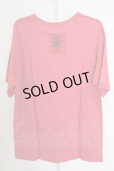 画像2: Moonage Devilment / 【タグ付き】PROPA9ANDAコラボ REVERBRATION SHADOWTシャツ 44 レッド T-24-07-05-011-Mo-ts-YM-ZT (2)