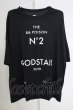 画像1: KUROYUME / BLOOM & POISON PLAY IT Tシャツ M ブラック T-24-07-05-013-KU-ts-YM-ZT (1)