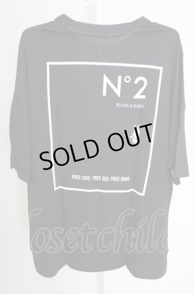 画像2: KUROYUME / BLOOM & POISON PLAY IT Tシャツ M ブラック T-24-07-05-013-KU-ts-YM-ZT (2)