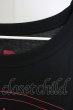 画像3: KUROYUME / エンブレムBIGTシャツ M ブラックxレッド T-24-07-05-014-KU-ts-YM-ZT (3)