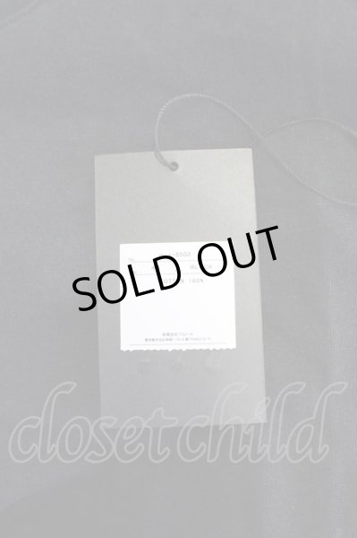 画像7: Moonage Devilment（清春） / 【タグ付き】EGO TRIPPING GRANDE JOGO UネックTシャツ 44 ユーズドブラック T-24-07-05-016-el-ts-YM-ZT416 (7)