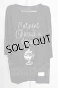 MARDI GRAS / CAKE Print Tシャツ F ブラック T-24-07-05-017-MA-ts-YM-ZT416