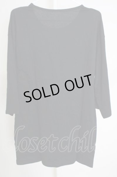 画像2: MARDI GRAS / CAKE Print Tシャツ F ブラック T-24-07-05-017-MA-ts-YM-ZT416 (2)