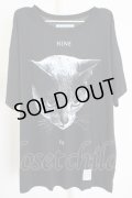 THE BLACK EYES OF DREAMLESS DEATHMASK / CAT Tシャツ M ブラック T-24-07-10-020-0-ts-YM-ZT