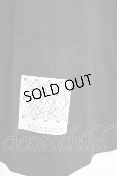 画像5: THE BLACK EYES OF DREAMLESS DEATHMASK / CAT Tシャツ M ブラック T-24-07-10-020-0-ts-YM-ZT (5)