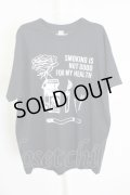 MARDI GRAS / Enjoy Smoking　Tシャツ XL ブラック T-24-07-10-023-MA-ts-YM-ZT410