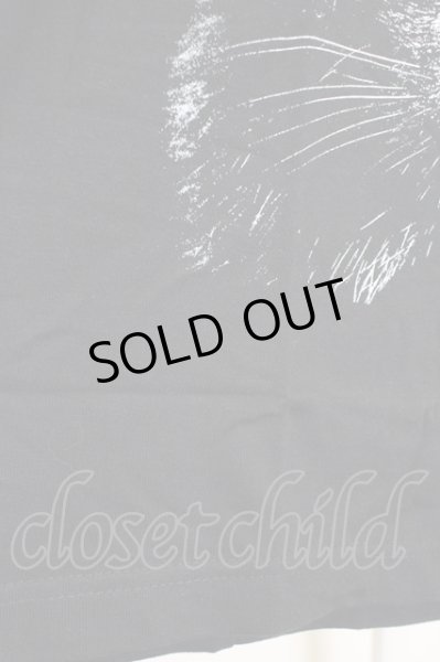 画像6: MARDI GRAS / MARDI GRAS　CAT　Tシャツ F ブラックｘホワイト T-24-07-10-027-MA-ts-YM-ZT410 (6)