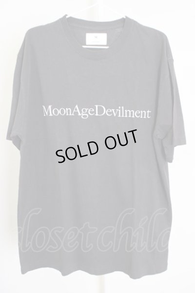 画像1: Moonage Devilment（清春） / 【タグ付き】GLAM ADDICTION LIMITED　Tシャツ F ブラックｘシルバー T-24-07-10-031-0-ts-YM-ZT