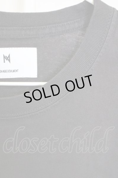 画像3: Moonage Devilment（清春） / 【タグ付き】GLAM ADDICTION LIMITED　Tシャツ F ブラックｘシルバー T-24-07-10-031-0-ts-YM-ZT (3)