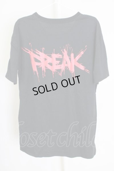 画像2: Moonage Devilment（清春） / FREAKレディTシャツ 44 ブラック T-24-07-10-035-0-ts-YM-ZT