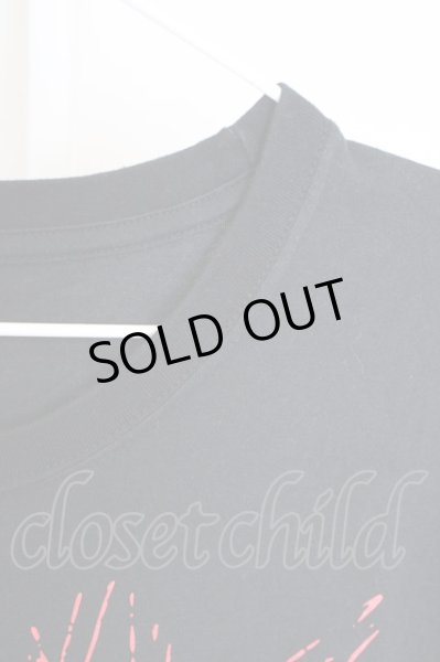 画像3: Moonage Devilment（清春） / FREAKレディTシャツ 44 ブラック T-24-07-10-035-0-ts-YM-ZT (3)