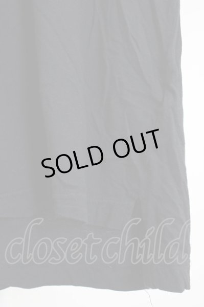 画像7: Moonage Devilment（清春） / Embroidery Over　Tシャツ 46 ブラック T-24-07-10-036-0-ts-YM-ZT066 (7)