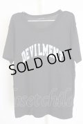 Moonage Devilment（清春） / ロゴポケットTシャツ 44 ブラック T-24-07-10-037-0-ts-YM-ZT