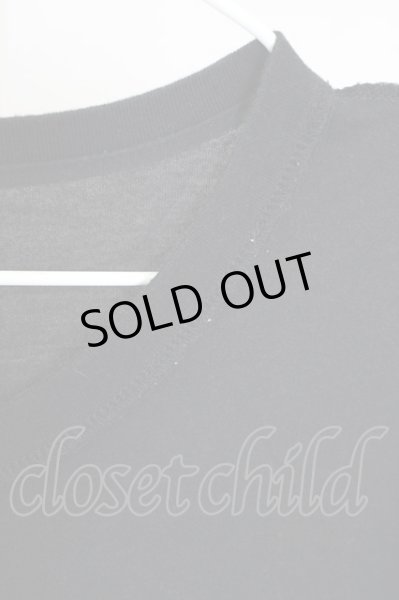 画像3: Moonage Devilment（清春） / ロゴポケットTシャツ 44 ブラック T-24-07-10-037-0-ts-YM-ZT (3)