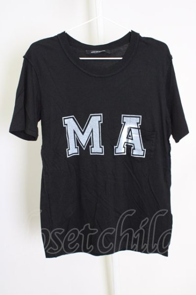 画像1: Moonage Devilment（清春） / MAポケットTシャツ 44 ブラック T-24-07-10-039-0-ts-YM-ZT129 (1)