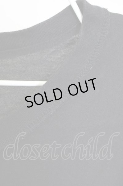 画像3: Moonage Devilment（清春） / VAINVICEポケットTシャツ 44 ブラック T-24-07-10-040-0-ts-YM-ZT129 (3)