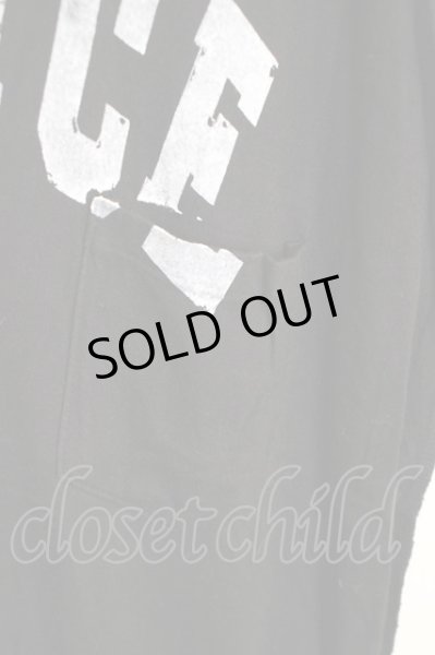 画像5: Moonage Devilment（清春） / VAINVICEポケットTシャツ 44 ブラック T-24-07-10-040-0-ts-YM-ZT129 (5)