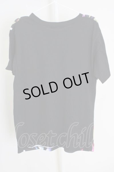 画像2: Moonage Devilment（清春） / 転写プリントTシャツ 44 ブラック T-24-07-10-042-0-to-YM-ZT420 (2)