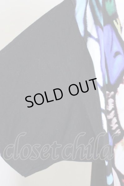 画像4: Moonage Devilment（清春） / 転写プリントTシャツ 44 ブラック T-24-07-10-042-0-to-YM-ZT420 (4)