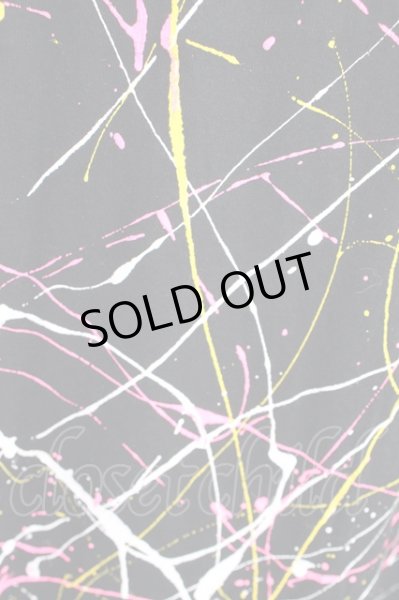 画像5: Moonage Devilment（清春） / ペインティングTシャツ  ブラック T-24-07-10-043-0-to-YM-ZT (5)