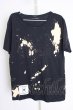 画像1: Moonage Devilment（清春） / ブリーチTシャツ  ブラック T-24-07-10-044-0-to-YM-ZT (1)