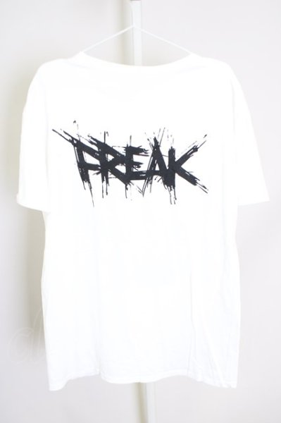 画像2: Moonage Devilment（清春） / FREAKレディTシャツ 44 ホワイト T-24-07-10-009-0-ts-YM-ZT072 (2)