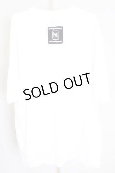 画像2: Moonage Devilment（清春） / OVER S/S　レディTシャツ 44 ホワイト T-24-07-10-010-0-ts-YM-ZT (2)