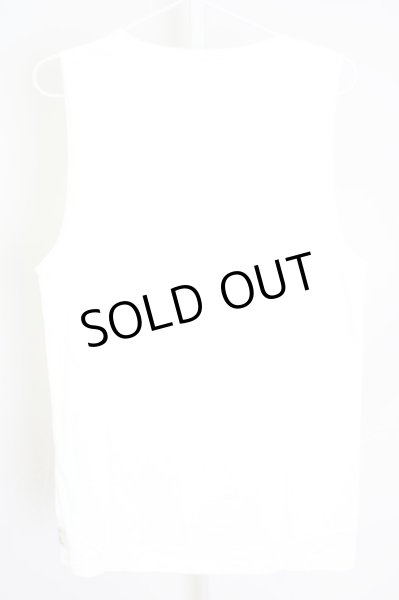 画像2: Moonage Devilment（清春） / 【タグ付き】EGO TRIPPING GRANDE JOGO UネックTシャツ 46 ホワイト T-24-07-10-002-0-ts-YM-ZT (2)