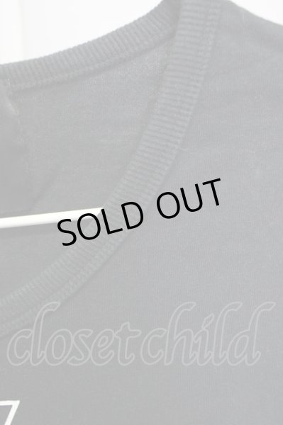 画像3: KMK(KINGLY MASK) / リップカードBIG Tシャツ F ブラック T-24-08-02-019-KM-ts-YM-ZT (3)