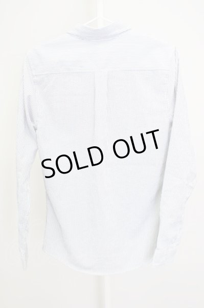 画像2: GOSTAR DE FUGA / シアサッカーシャツ'18SS 44 サックス T-24-08-02-021-GO-sh-YM-ZT (2)