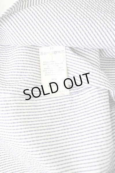 画像5: GOSTAR DE FUGA / シアサッカーシャツ'18SS 44 サックス T-24-08-02-021-GO-sh-YM-ZT (5)